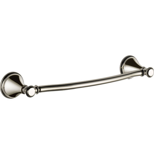 Delta Cassidy Collection 12 inch Polished Nickel Short Single Towel Bar 638902