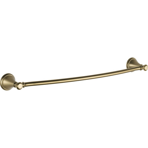 Qty (1): Delta Cassidy Collection 24 inch Champagne Bronze Single Towel Bar