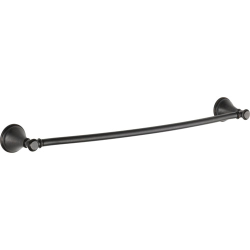 Qty (1): Delta Cassidy Collection 24 inch Venetian Bronze Single Towel Bar