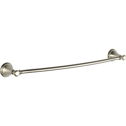 Qty (1): Delta Cassidy Collection 24 inch Stainless Steel Finish Single Towel Bar