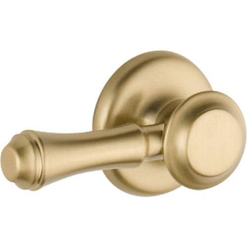 Qty (1): Delta Cassidy Champagne Bronze Standard Toilet Tank Flush Lever Handle
