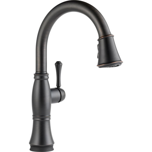 Delta Cassidy Touch2O Venetian Bronze Pull-Down Sprayer Kitchen Faucet 579596
