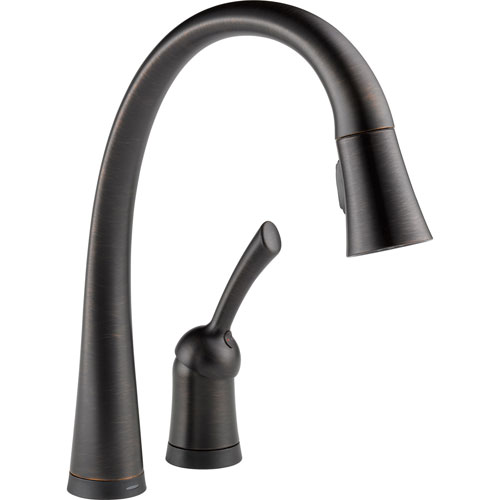 Delta Pilar Touch2O Venetian Bronze Pull-Down Sprayer Kitchen Faucet 561042