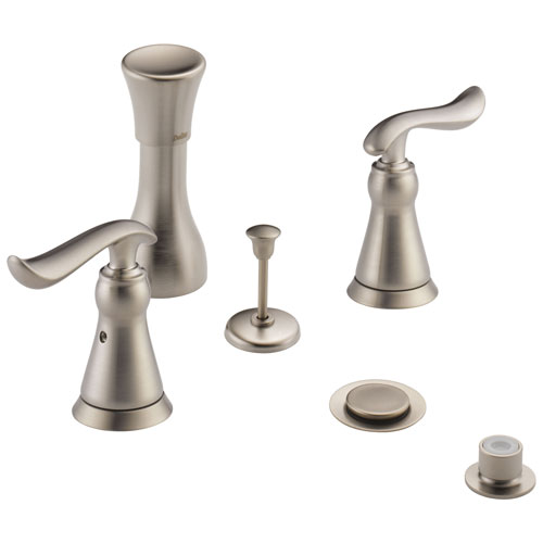 Delta Stainless Steel Finish Linden Collection 4 Hole 6