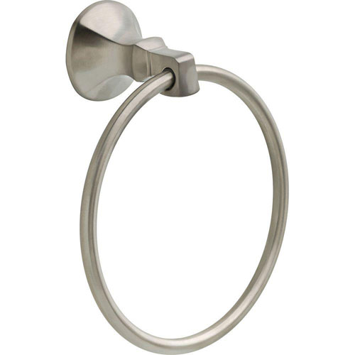 Qty (1): Delta Ashlyn Towel Ring in Stainless Steel Finish