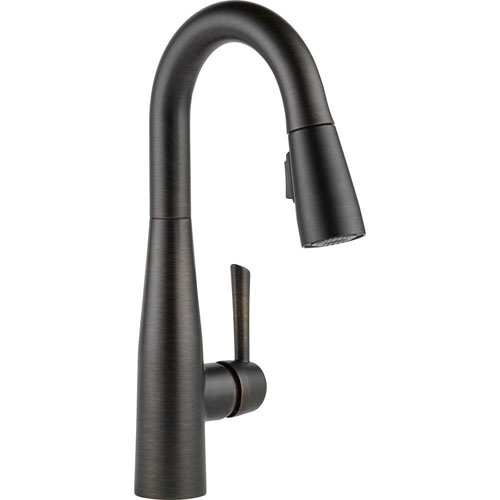 Delta Essa Single-Handle Bar Faucet in Venetian Bronze with MagnaTite Docking 718197
