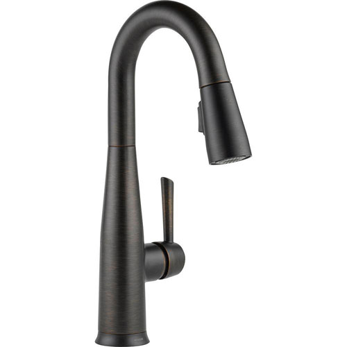 Delta Essa Touch2O Technology Single-Handle Bar Faucet in Venetian Bronze with MagnaTite Docking 718202