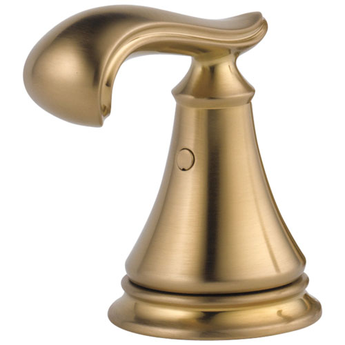 Delta Cassidy Collection Champagne Bronze Finish Lavatory French Curve Handles - Quantity 2 Included DH298CZ