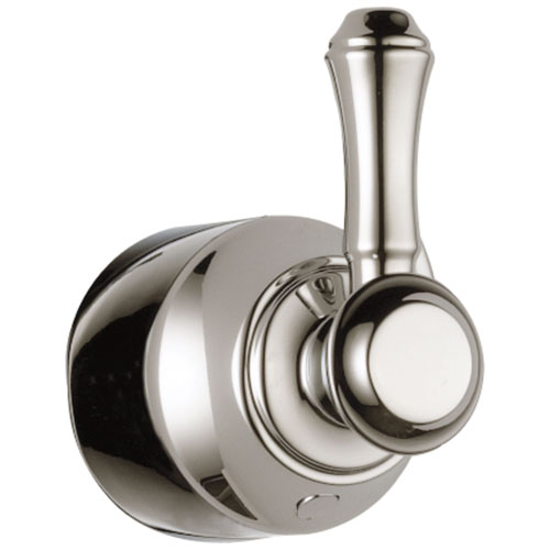 Qty (1): Delta Cassidy Collection Polished Nickel Finish Diverter Transfer Valve Lever Handle Quantity 1 Included