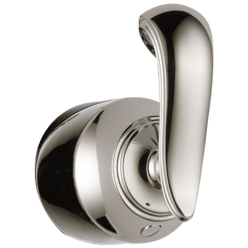 Qty (1): Delta Cassidy Collection Polished Nickel Finish Diverter Transfer Valve French Curve Handle Quantity 1 Included