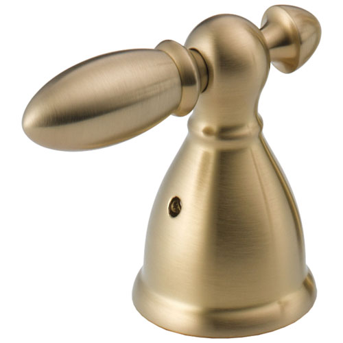 Qty (1): Delta Victorian Collection Champagne Bronze Finish Roman Tub Metal Lever Handles Quantity 2 Included