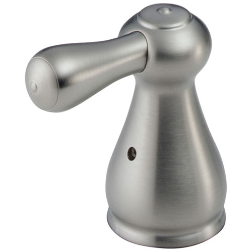 Delta Leland Collection Stainless Steel Finish Roman Tub Metal Lever Handles - Quantity 2 Included DH678SS