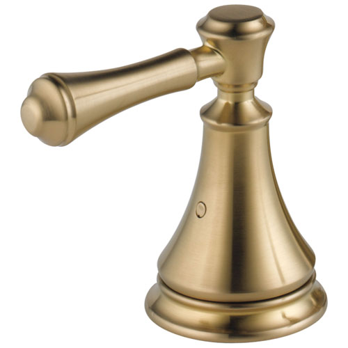 Qty (1): Delta Cassidy Collection Champagne Bronze Finish Roman Tub Lever Handles Quantity 2 Included