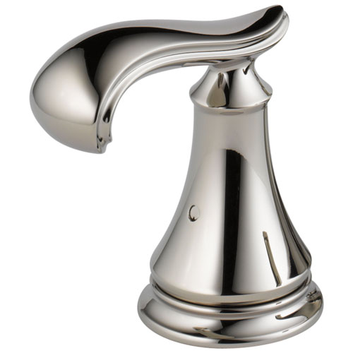 Delta Cassidy Collection Polished Nickel Finish Roman Tub French Curve Handles - Quantity 2 Included DH698PN