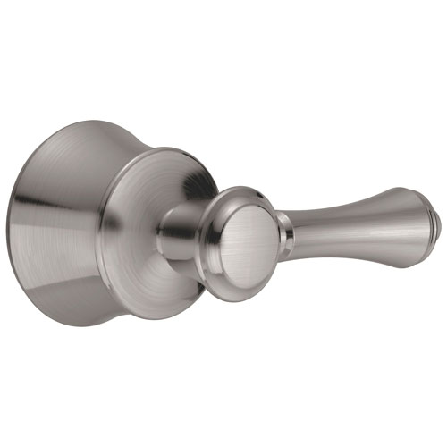 Qty (1): Delta Cassidy Collection Stainless Steel Finish Tub and Shower Lever Handle