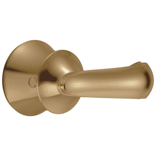 Qty (1): Delta Cassidy Collection Champagne Bronze Finish Tub and Shower French Curve Handle
