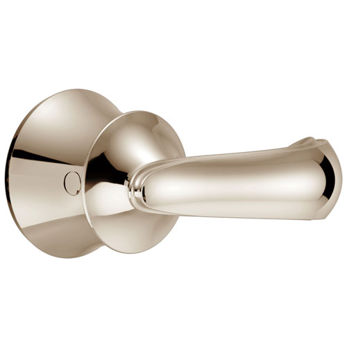 Qty (1): Delta Cassidy Collection Polished Nickel Finish Tub and Shower French Curve Handle