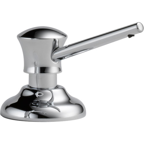 Delta Classic Counter-Top Mount Chrome Soap and Lotion Dispenser 555858