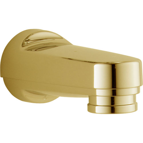 Delta Innovations Modern Pull-down Diverter Tub Spout in Polished Brass 304361