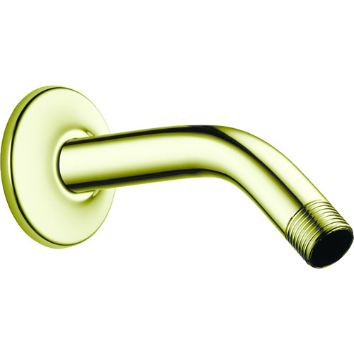 Delta Shower Arm and Flange in Polished Brass 208197