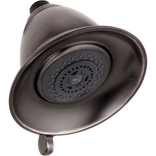 Qty (1): Delta Victorian 5 1 2 Venetian Bronze Touch Clean Showerhead