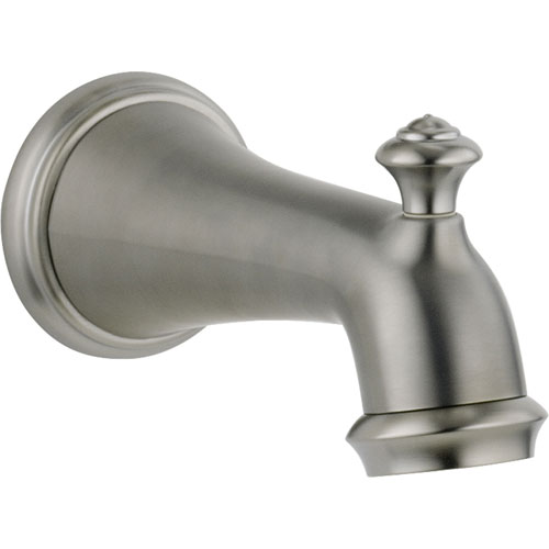 Delta Victorian Stainless Steel Finish Pull-up Diverter Tub Spout 512489