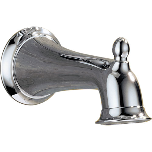 Delta Vessona 6-1/4 in. Long Pull-Up Diverter Tub Spout in Chrome 614830