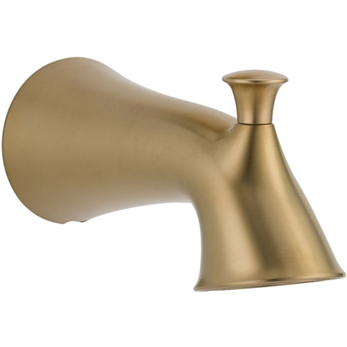 Delta Lahara 6-3/4 inch Champagne Bronze Pull-Up Diverter Tub Spout 563308