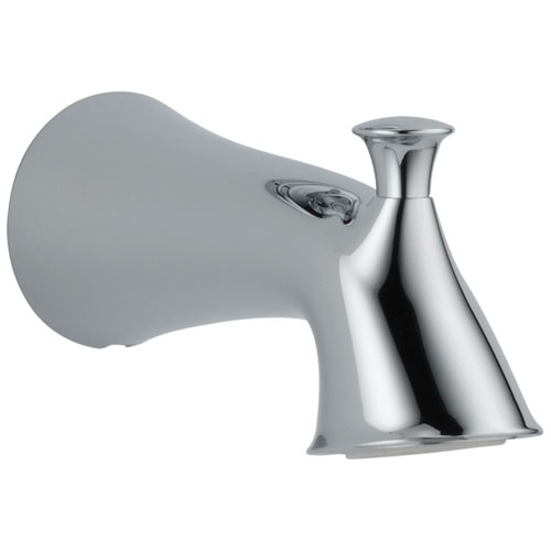 Delta Lahara Collection Polished Nickel Finish Pull-Up Diverter Tub Spout DRP51303PN