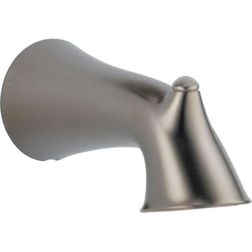 Delta Lahara 6-3/4 in. Non-Diverter Tub Spout in Stainless 588657