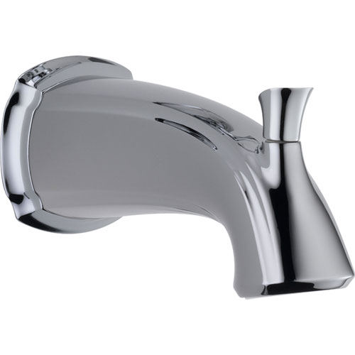 Delta Addison 7-1/2 in. Pull-Up Diverter Tub Spout in Chrome 587568