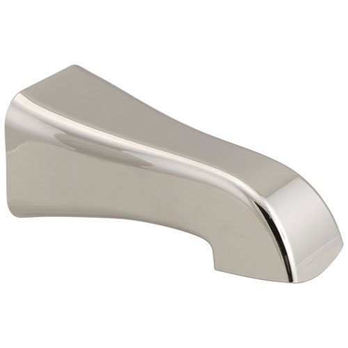 Delta Tesla Collection Polished Nickel Finish Non Diverter Wall Mount Bath Tub Spout DRP78736PN