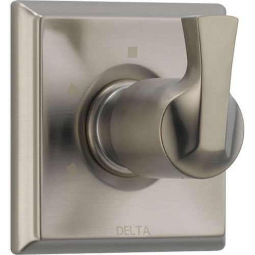 Delta 3-Setting Stainless Steel Finish Shower Diverter Single Handle Trim 560970