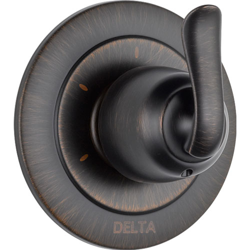 Delta Linden 3-Setting 1-Handle Venetian Bronze Shower Diverter Trim Kit 555682