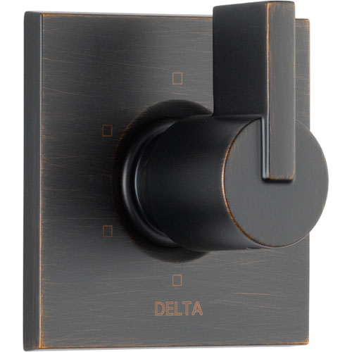 Qty (1): Delta Vero 6 Setting Venetian Bronze Single Handle Shower Diverter Trim