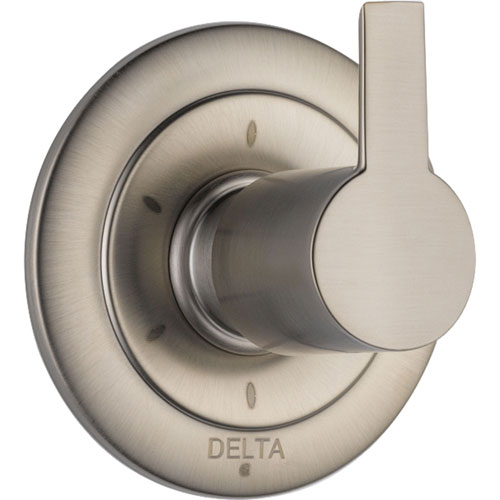 Qty (1): Delta Compel 6 Setting Stainless Steel Finish Shower Diverter Trim Kit