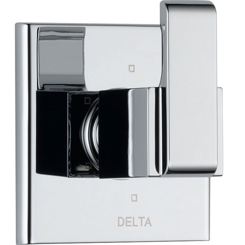 Delta Arzo 6-Setting Chrome Single Handle Shower Diverter with Valve D165V