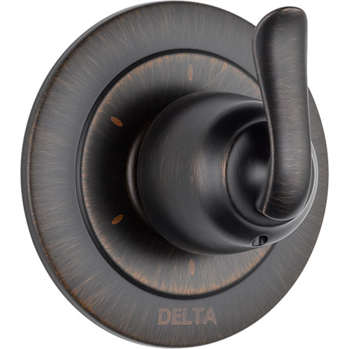 Delta Linden 6-Setting Venetian Bronze 1-Handle Shower Diverter Trim 555687