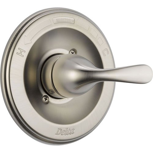 Delta Classic Stainless Steel Finish Shower Control with Valve Included D037V