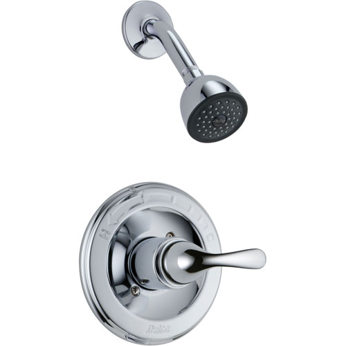 Delta Classic Chrome Single Handle Shower Only Faucet Includes Valve D555V