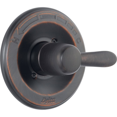 Qty (1): Delta Lahara Venetian Bronze Single Handle Shower Control Valve Trim Kit