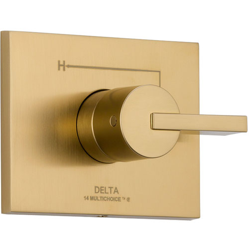 Delta Vero Champagne Bronze Single Handle Shower Control Valve Trim Kit 555998