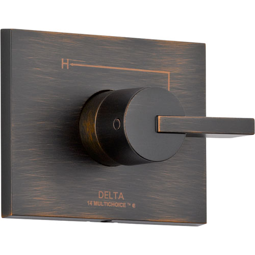 Qty (1): Delta Vero Venetian Bronze Single Handle Shower Control Valve Trim Kit