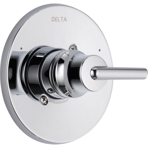 Delta Trinsic Modern Chrome Single Handle Shower Control Includes Valve D057V