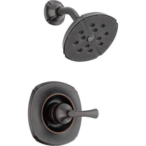 Delta Addison Venetian Bronze Modern Single Handle Shower Faucet Trim 476399