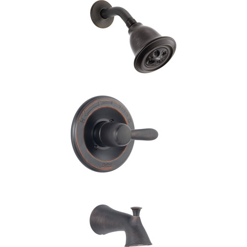 Qty (1): Delta Lahara Venetian Bronze Tub and Shower Combination Faucet Trim Kit