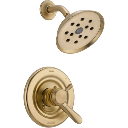 Delta Lahara Champagne Bronze Dual Control Shower Only Faucet with Valve D793V