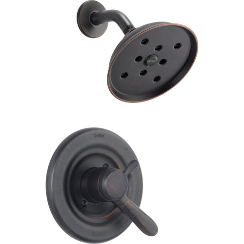 Qty (1): Delta Lahara Dual Control Venetian Bronze Shower Only Faucet Trim Kit