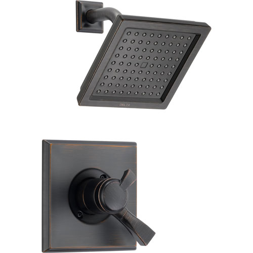 Qty (1): Delta Dryden Venetian Bronze Temp Volume Control Shower Faucet Trim Kit