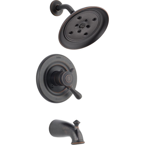 Delta Leland Venetian Bronze Dual Control Tub & Shower Faucet with Valve D469V